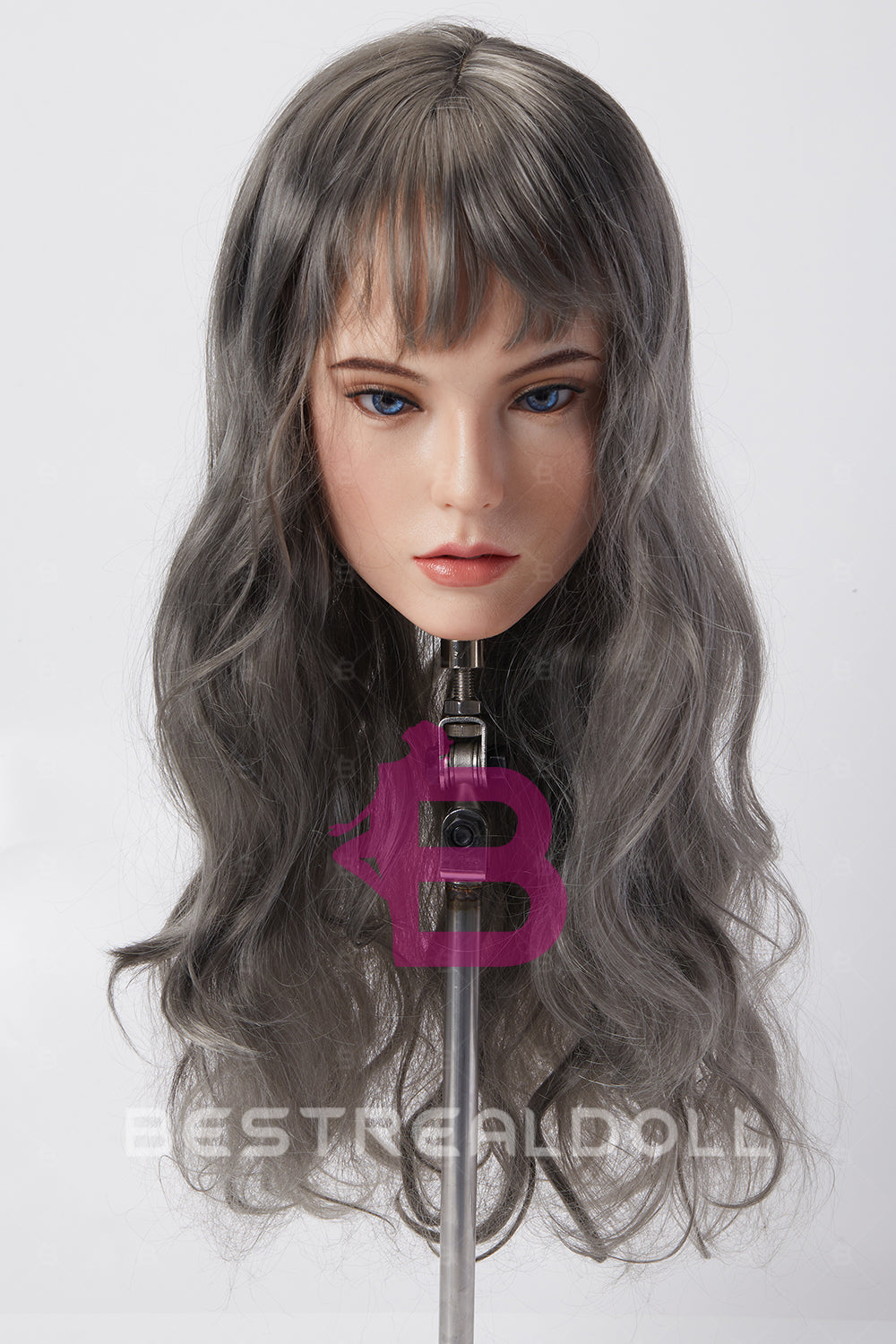 Sex Doll Head Stand Sex Doll Head Storage Stand Adult Love Doll Display Metal Stand (Head Stand ONLY, Head NOT Included)