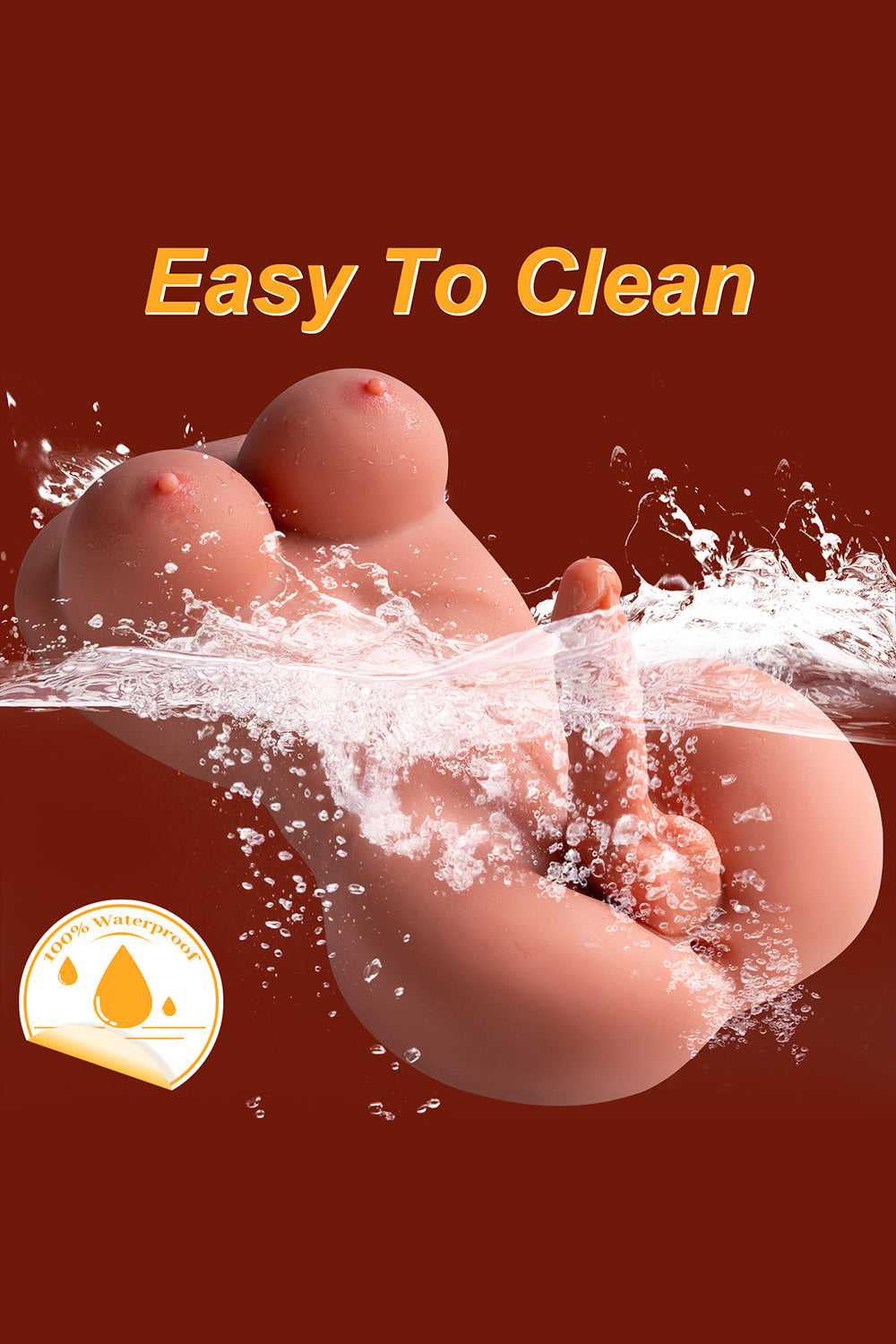 EU Stock - Transgender TPE Futa Sex Doll XS-MA30010 Torso Shemale Adult Love Doll Futanari Sex Doll Torso