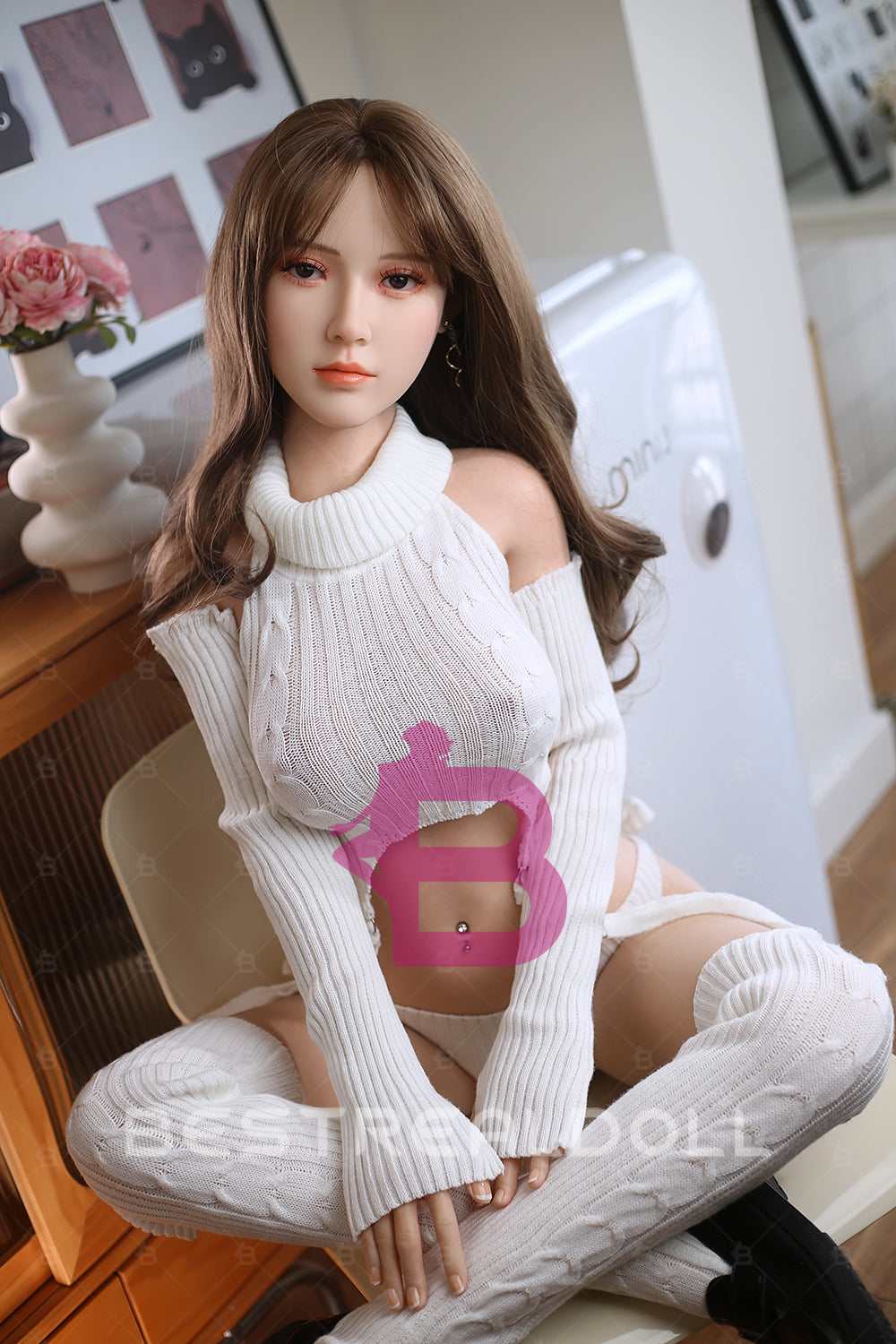 Valkyrie 150cm S002 Full Silicone Sex Doll Asian Lady Big Breasts Silicone Adult Love Doll