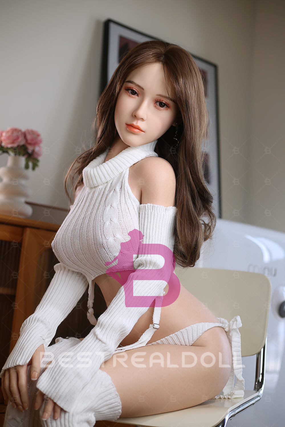 Valkyrie 150cm S002 Full Silicone Sex Doll Asian Lady Big Breasts Silicone Adult Love Doll