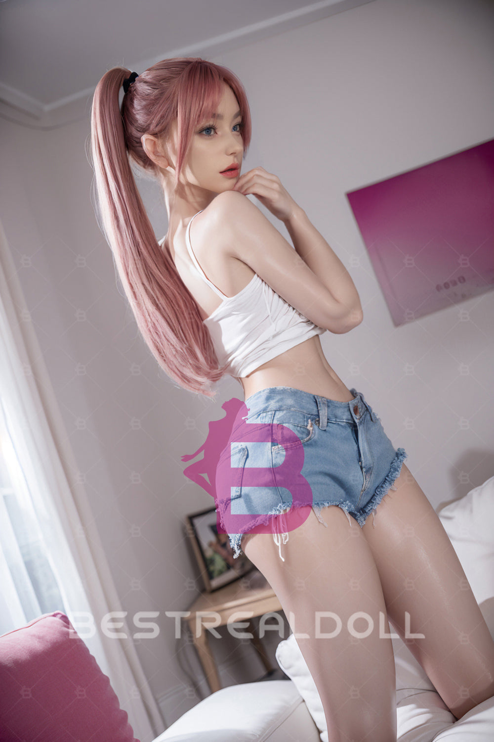 US Stock - Loly Plus 164cm Silicone Sex Doll Realistic Adult Movable Jaw ROS Oral Sex Love Doll