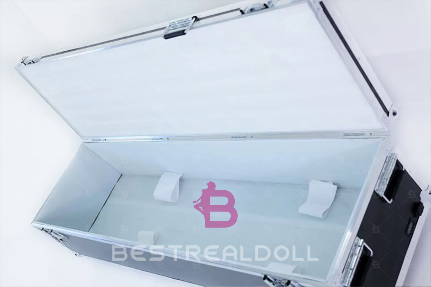 US Stock -Flight Case Storage Case for Sex Dolls Portable Sex Doll Case Aircraft Shipping Case