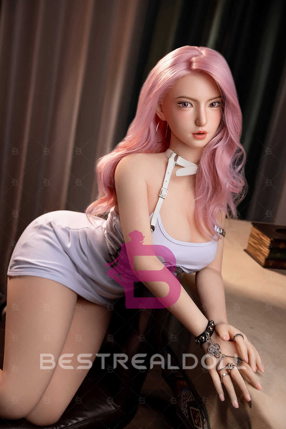 CA Stock - YAMIEE Rylee 163cm Unique Design Silicone ROS Head Sex Doll TPE Body Movable Jaw Adult Oral Sex Love Doll