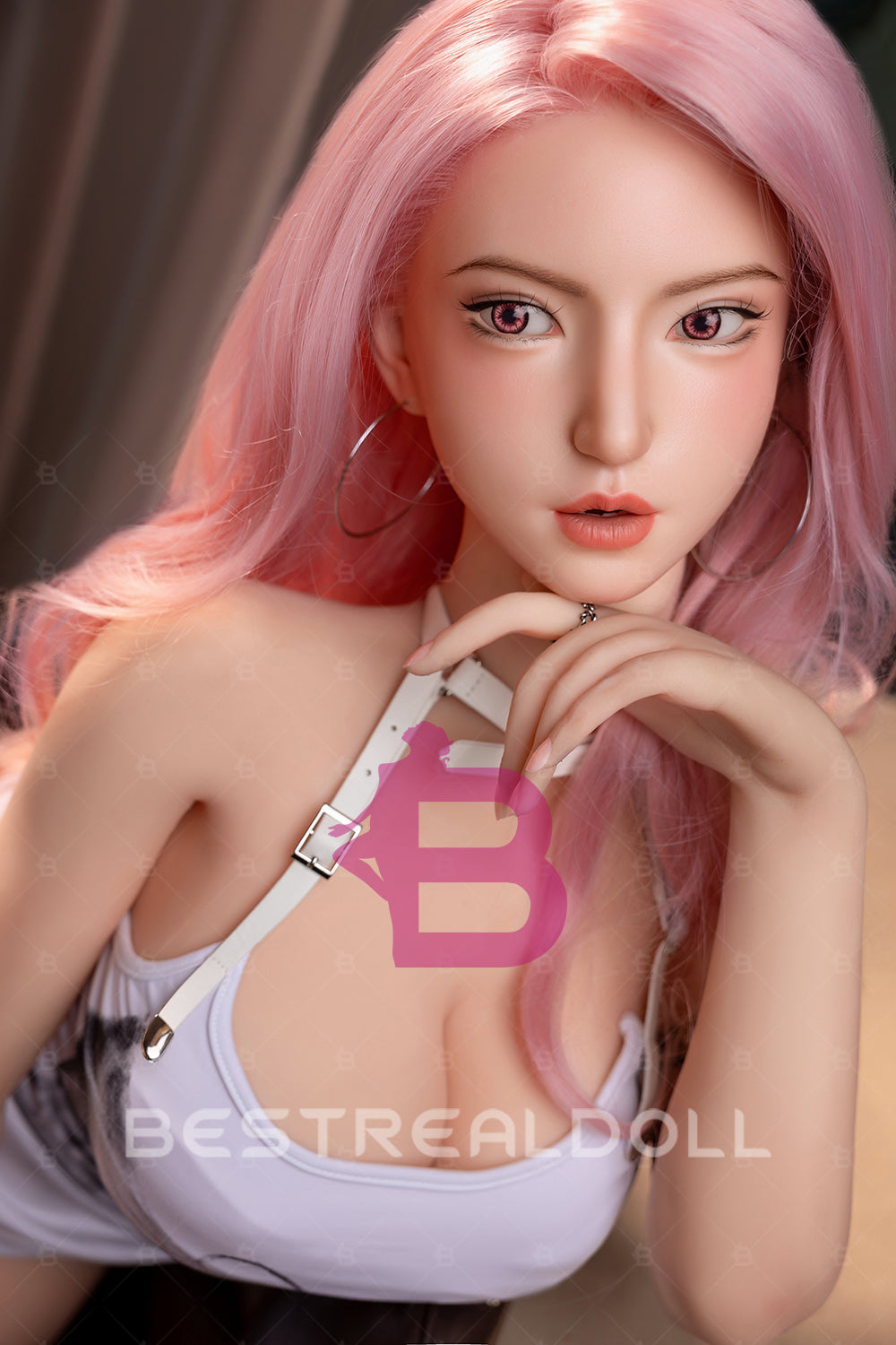 CA Stock - YAMIEE Rylee 163cm Unique Design Silicone ROS Head Sex Doll TPE Body Movable Jaw Adult Oral Sex Love Doll