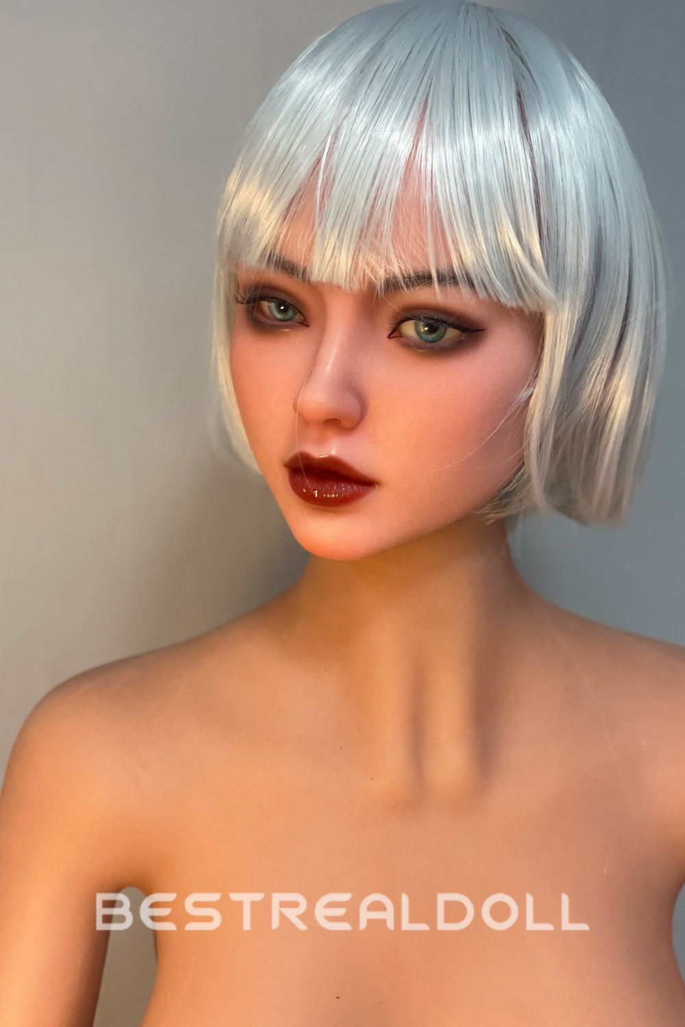 RIDMII Danica Unique Design 161cm #468 Realistic BBW Sex Doll Silicone ROS Head Movable Jaw Adult Love Doll TPE Body