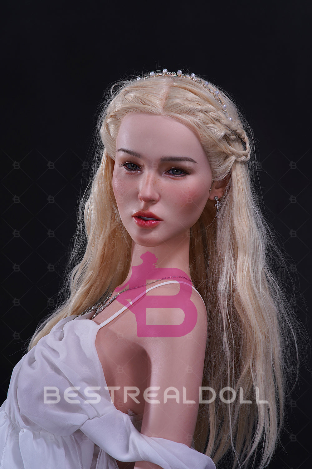 US Stock - YAMIEE Suki Plus 158cm SNK20 Unique Design Silicone ROS Head Sex Doll TPE Body Movable Jaw Adult Love Doll