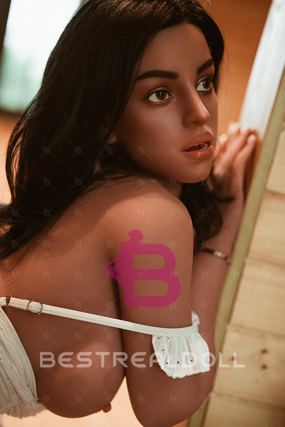 US Stock - Ondine 152cm M49 Silicone ROS Head Sex Doll TPE Body Movable Jaw Oral Sex Love Doll (Free 2ND Head)