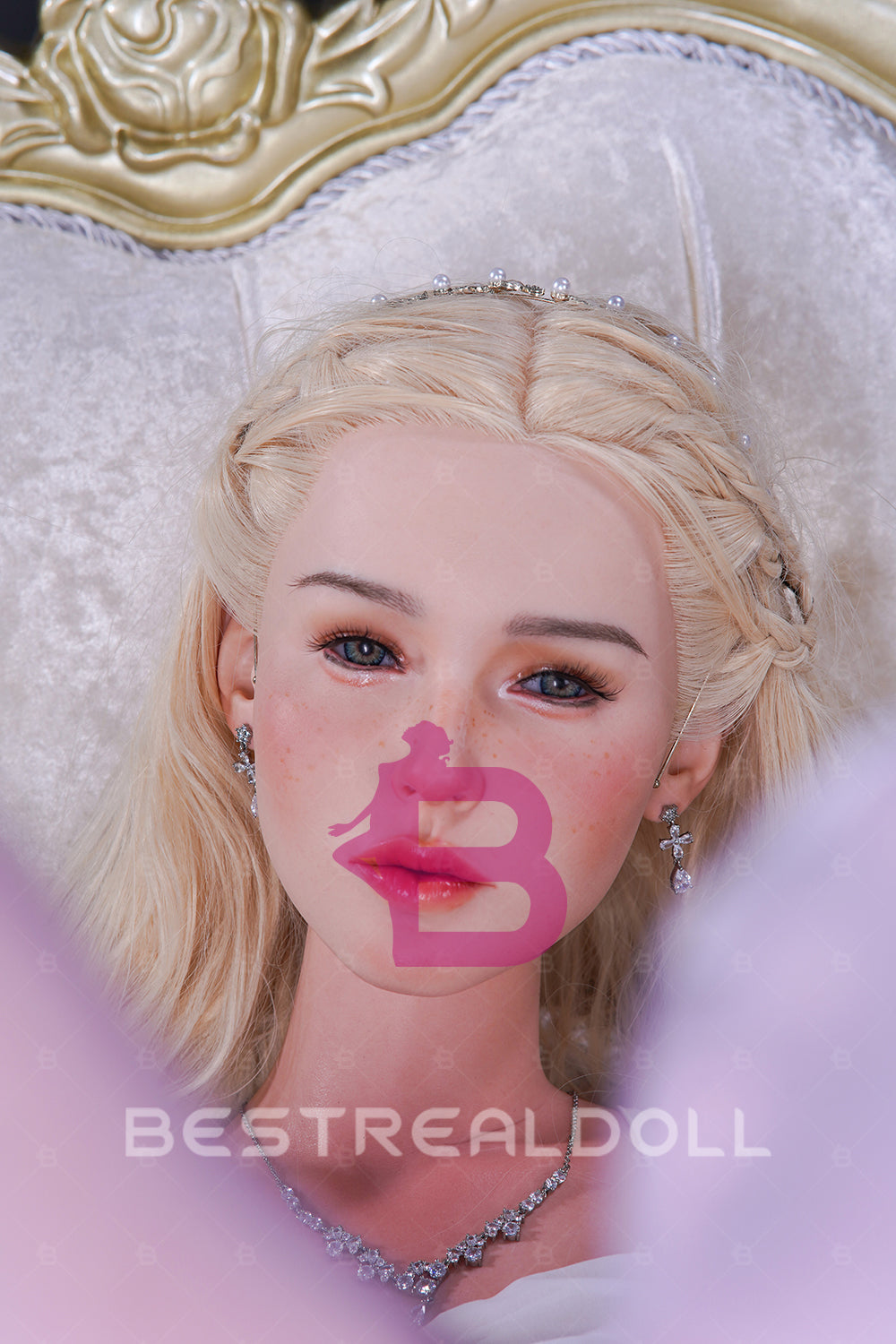 US Stock - YAMIEE Suki Plus 158cm SNK20 Unique Design Silicone ROS Head Sex Doll TPE Body Movable Jaw Adult Love Doll