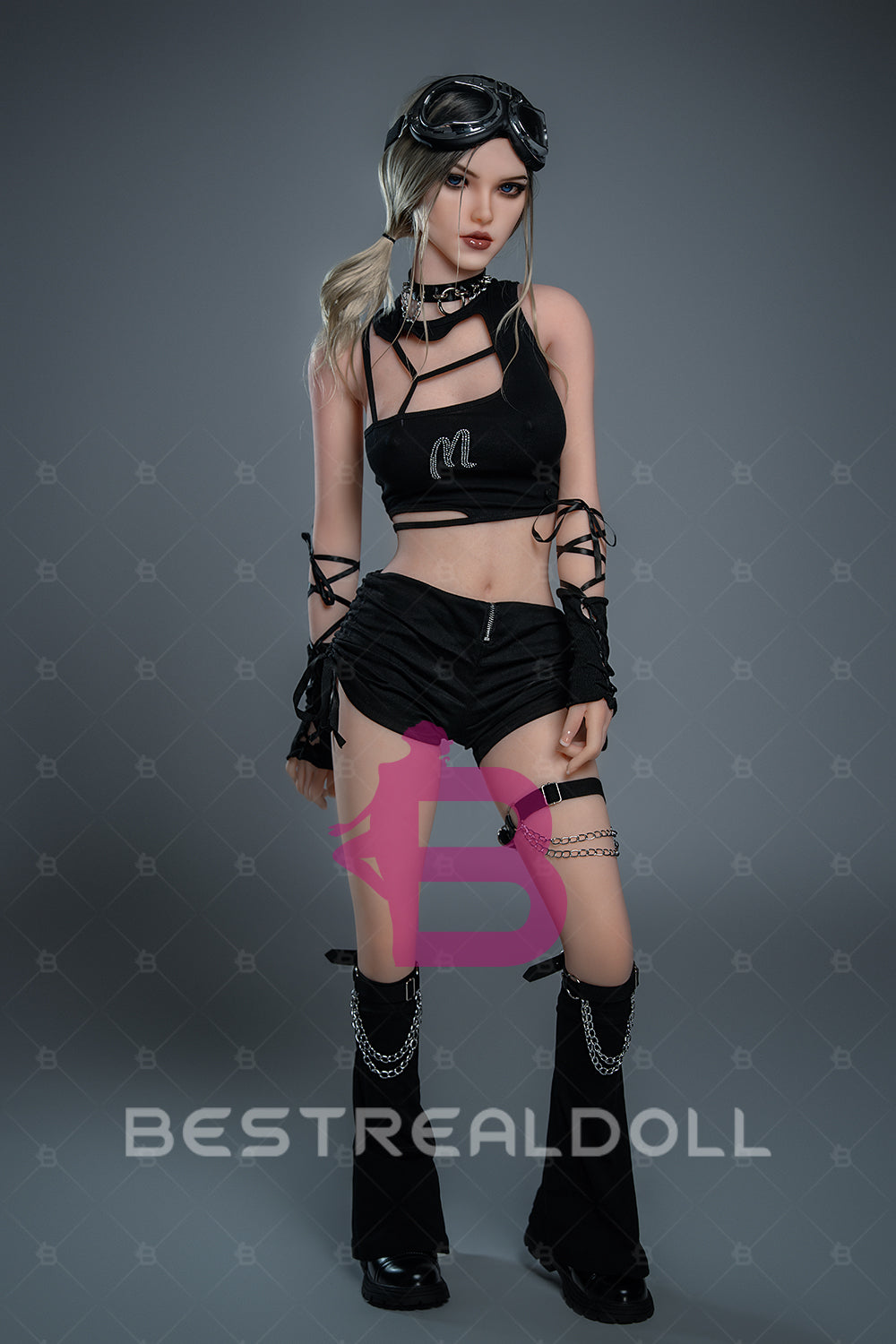 EU Stock - YAMIEE Elva 150cm K50 Unique Design TPE Sex Doll Small Boobs Adult TPE Love Doll (Free 2ND Head)