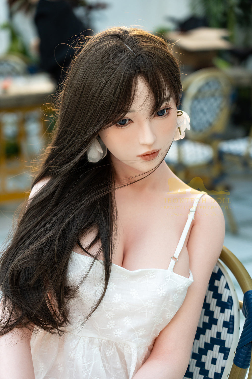 Irontechdoll Ainsley 166cm G2 Head Natural Color Silicone Adult Love Doll Full Silicone Sex Doll