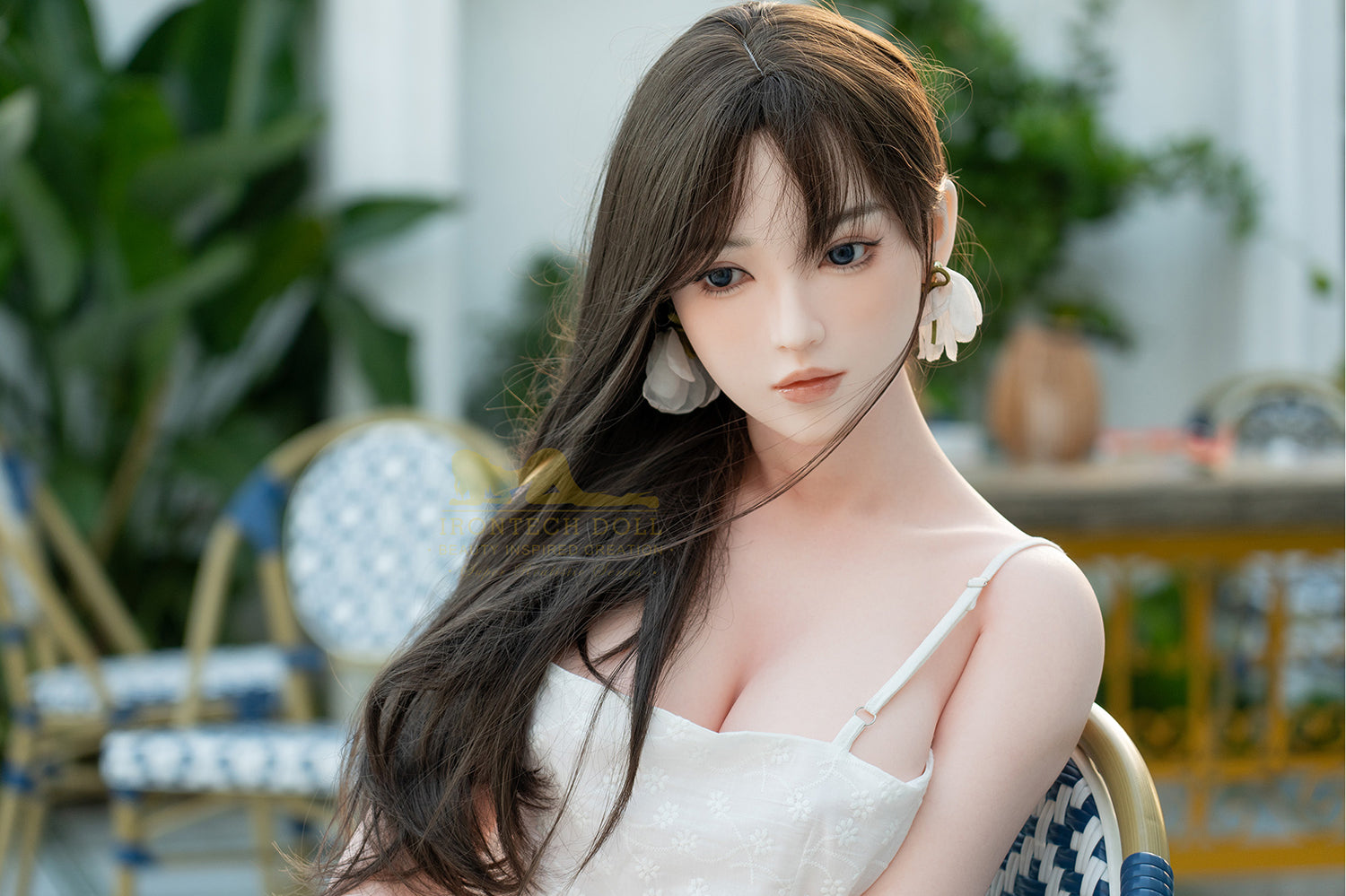 Irontechdoll Ainsley 166cm G2 Head Natural Color Silicone Adult Love Doll Full Silicone Sex Doll