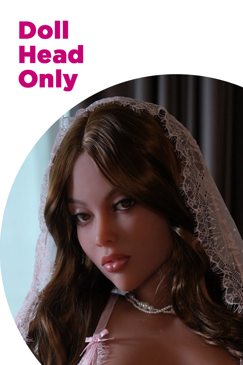 YAMIEE Janelle K24 Doll Head Only Unique Design TPE Sex Doll Head Only