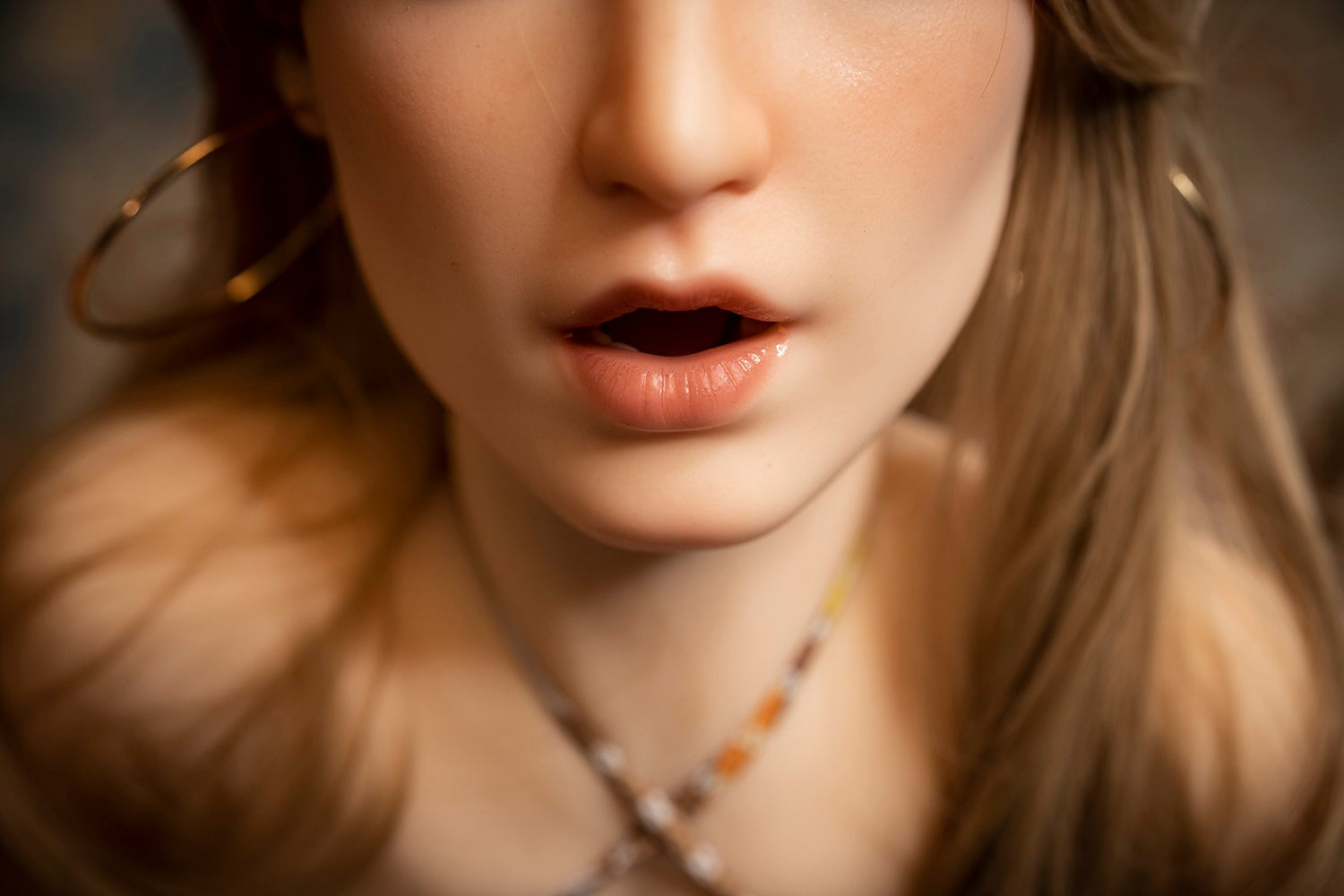 Violet 162cm-2 #478b Silicone ROS Head Sex Doll TPE Body Oral Sex Movable Jaw Adult Love Doll