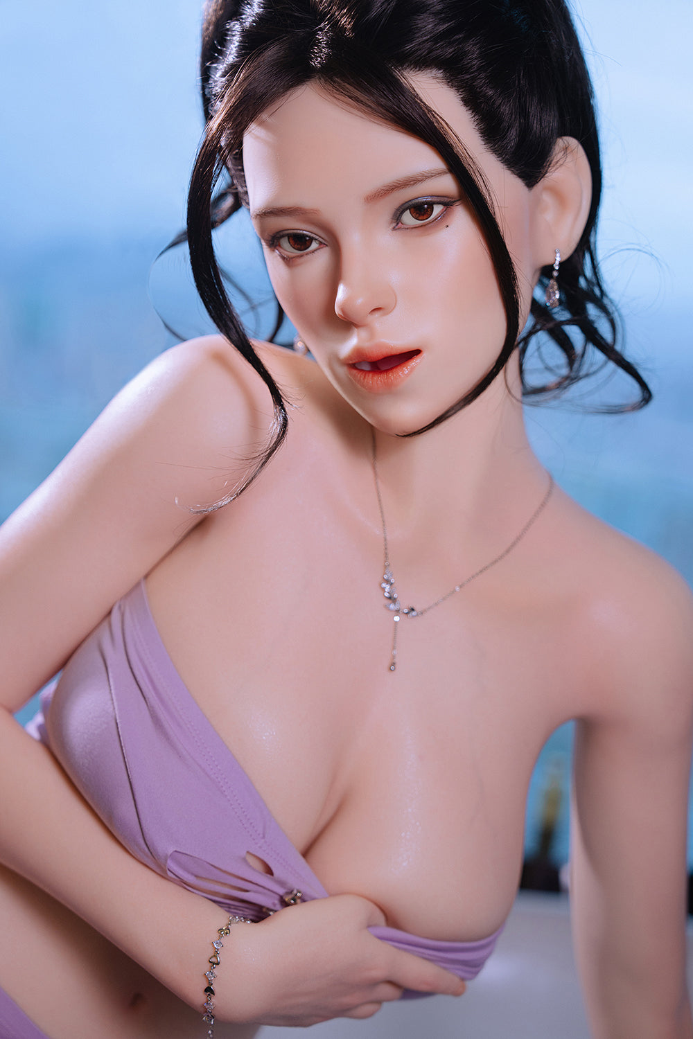 Taro 166cm Full Silicone Doll Realistic Oral Sex Big Boobs Love Doll Realistic ROS Head Movable Jaw Sex Doll