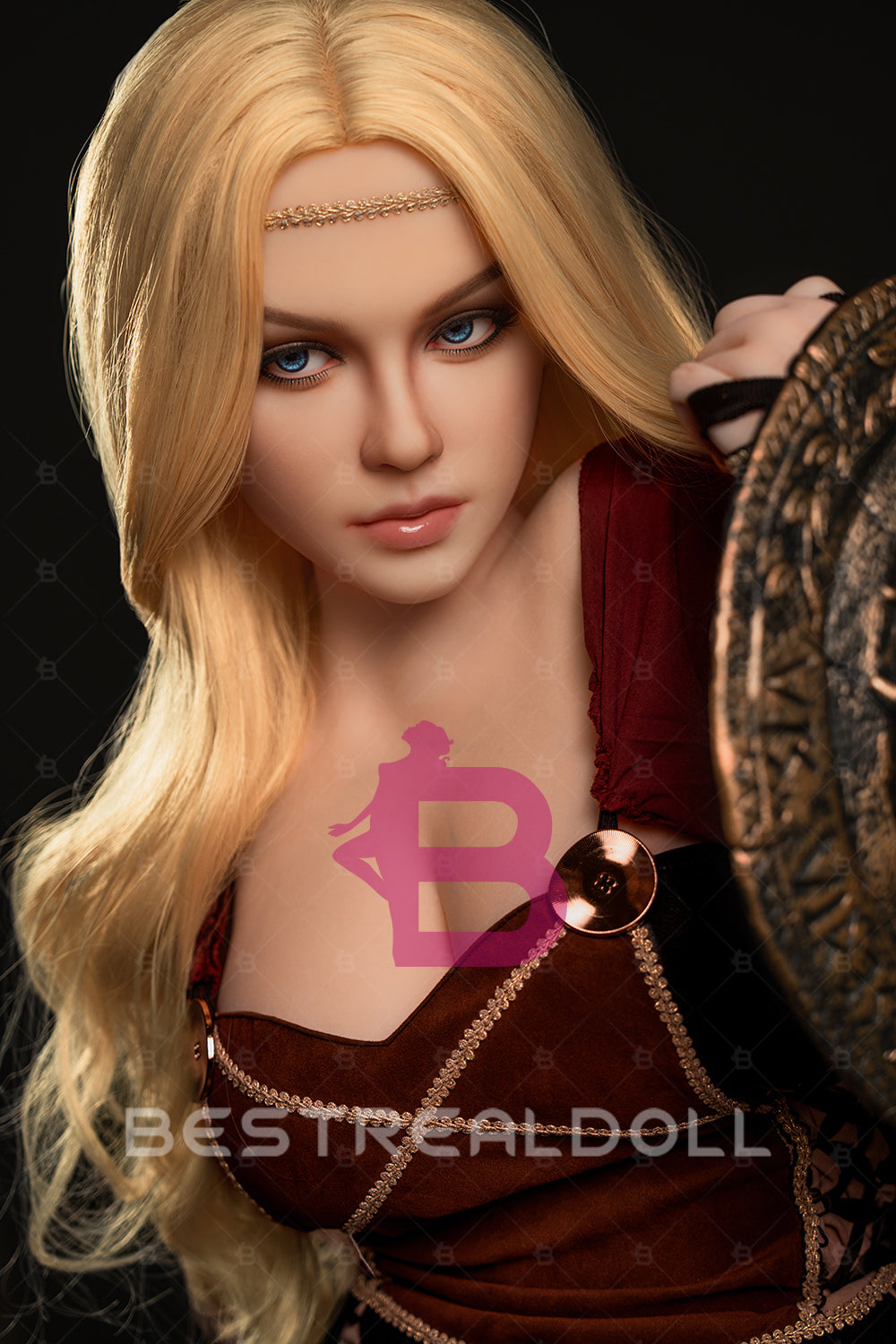 US Stock - YAMIEE Lux 164cm K35 Unqiue Design TPE Sex Doll Medium Boobs Blonde Lady Adult Love Doll