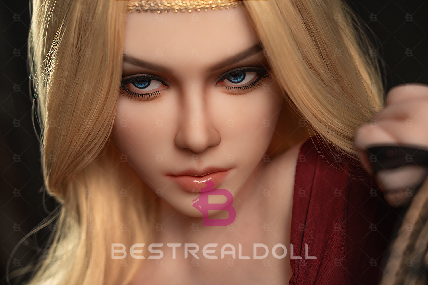 US Stock - YAMIEE Lux 164cm K35 Unqiue Design TPE Sex Doll Medium Boobs Blonde Lady Adult Love Doll