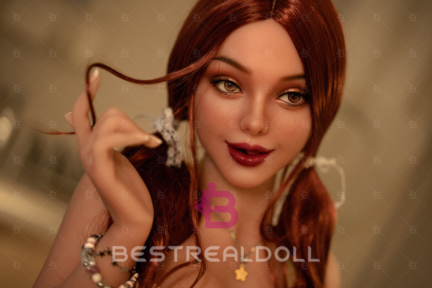 US Stock - YAMIEE Unique Design Mireya 166cm K67 Soft Silicone ROS Head Sex Doll TPE Body Oral Sex Love Doll (Free 2ND Head)