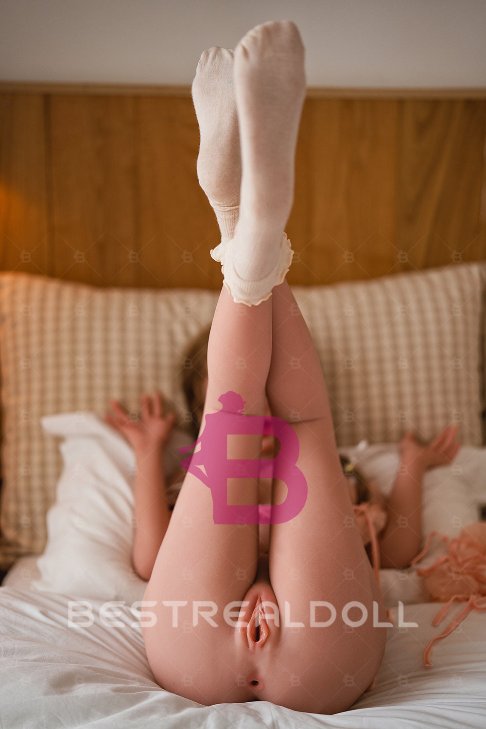 US Stock - Sabriel 150cm M46 Small Boobs ROS Silicone Head Sex Doll TPE Body Adult Oral Sex Love Doll with Movable Jaw