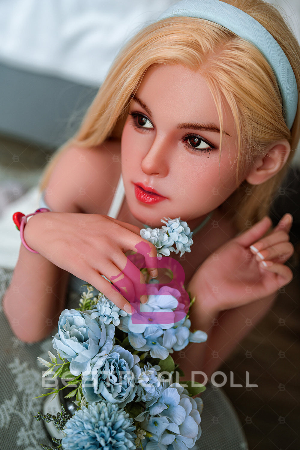 US Stock - Sylvestra 150cm M15 Silicone ROS Head Sex Doll Movable Jaw TPE Body Adult Oral Sex Love Doll