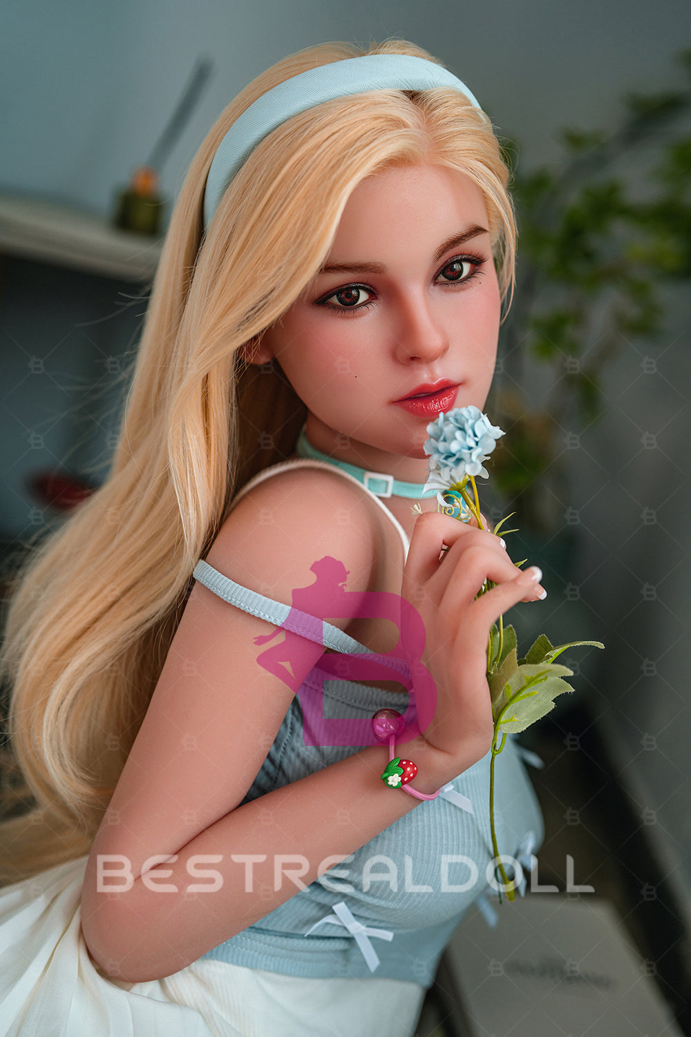 US Stock - Sylvestra 150cm M15 Silicone ROS Head Sex Doll Movable Jaw TPE Body Adult Oral Sex Love Doll