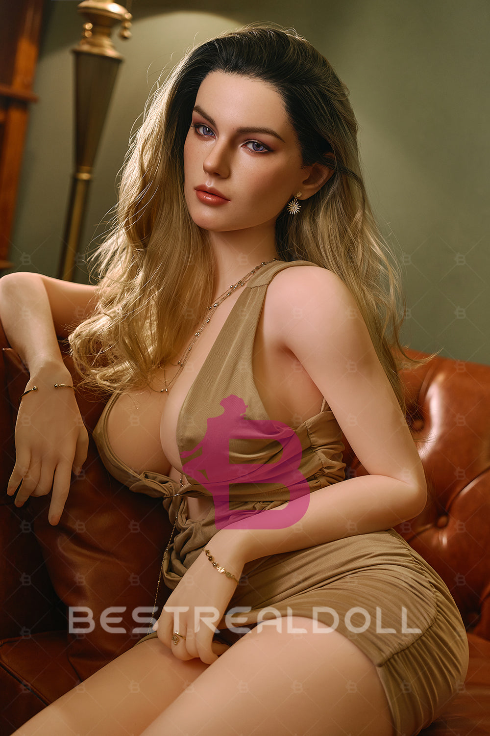 EU Stock - YAMIEE Lex 163cm SNK52 Unique Design TPE Sex Doll Silicone ROS Head Natural Skin Oral Sex Love Doll with Movable Jaw