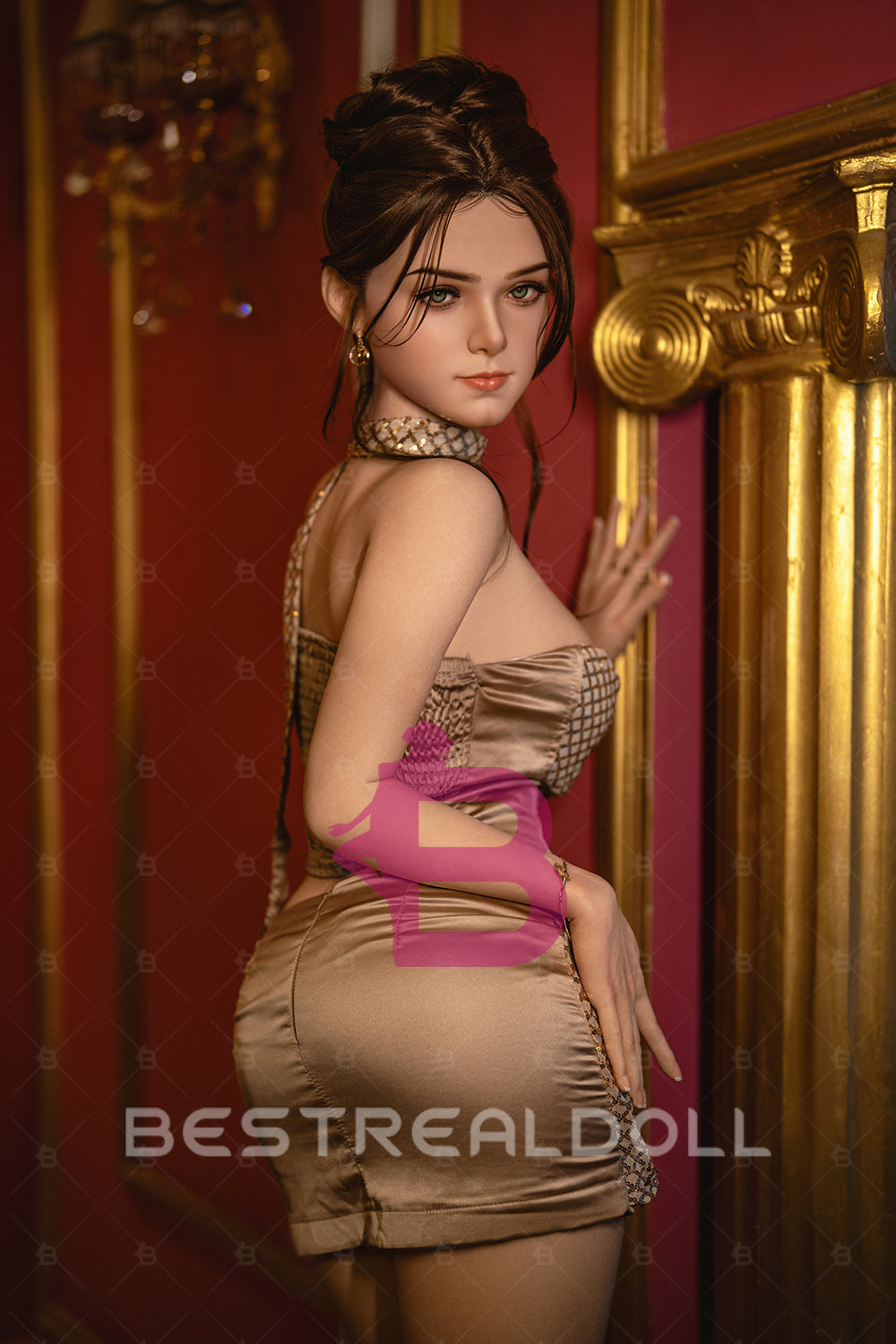 US Stock - YAMIEE Maris Unique Design 164cm K53 Full Silicone Sex Doll Natural Skin Silicone Love Doll (Free 2ND Head)