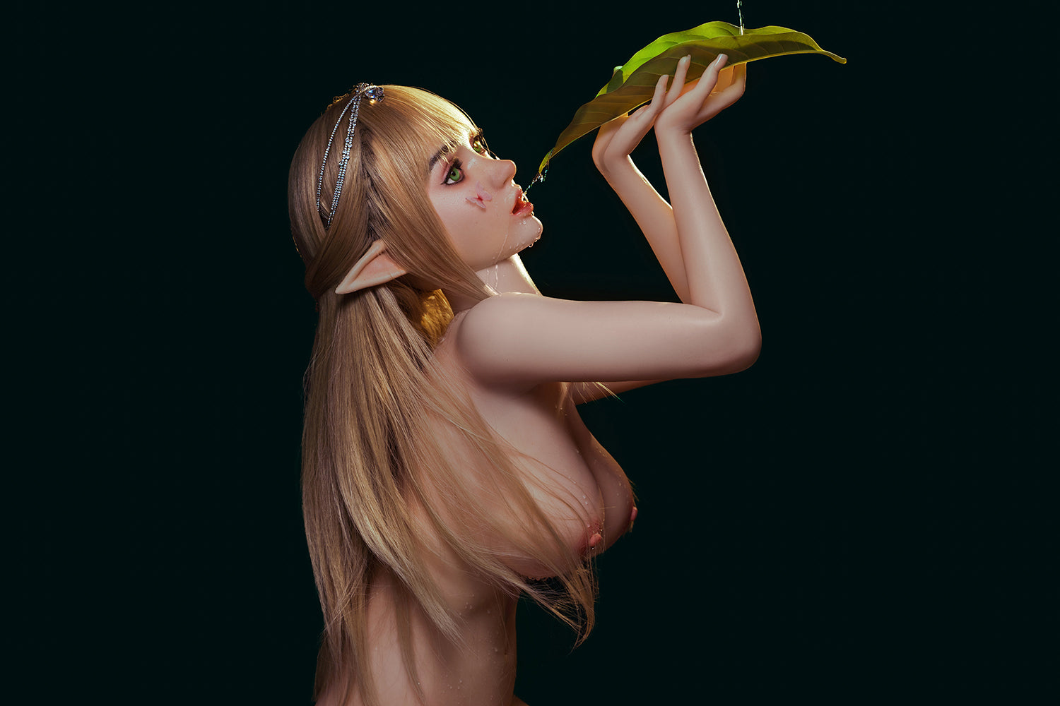 Keely M8 Silicone Sex Doll ROS Head Love Doll Movable Jaw Head Only