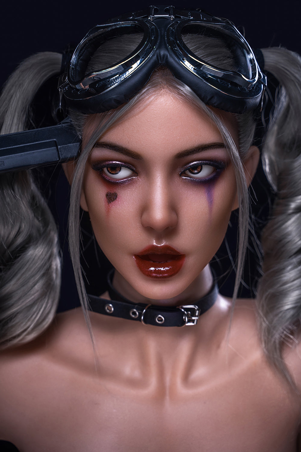 Makayla M7 Silicone Sex Doll ROS Head Love Doll Movable Jaw Head Only