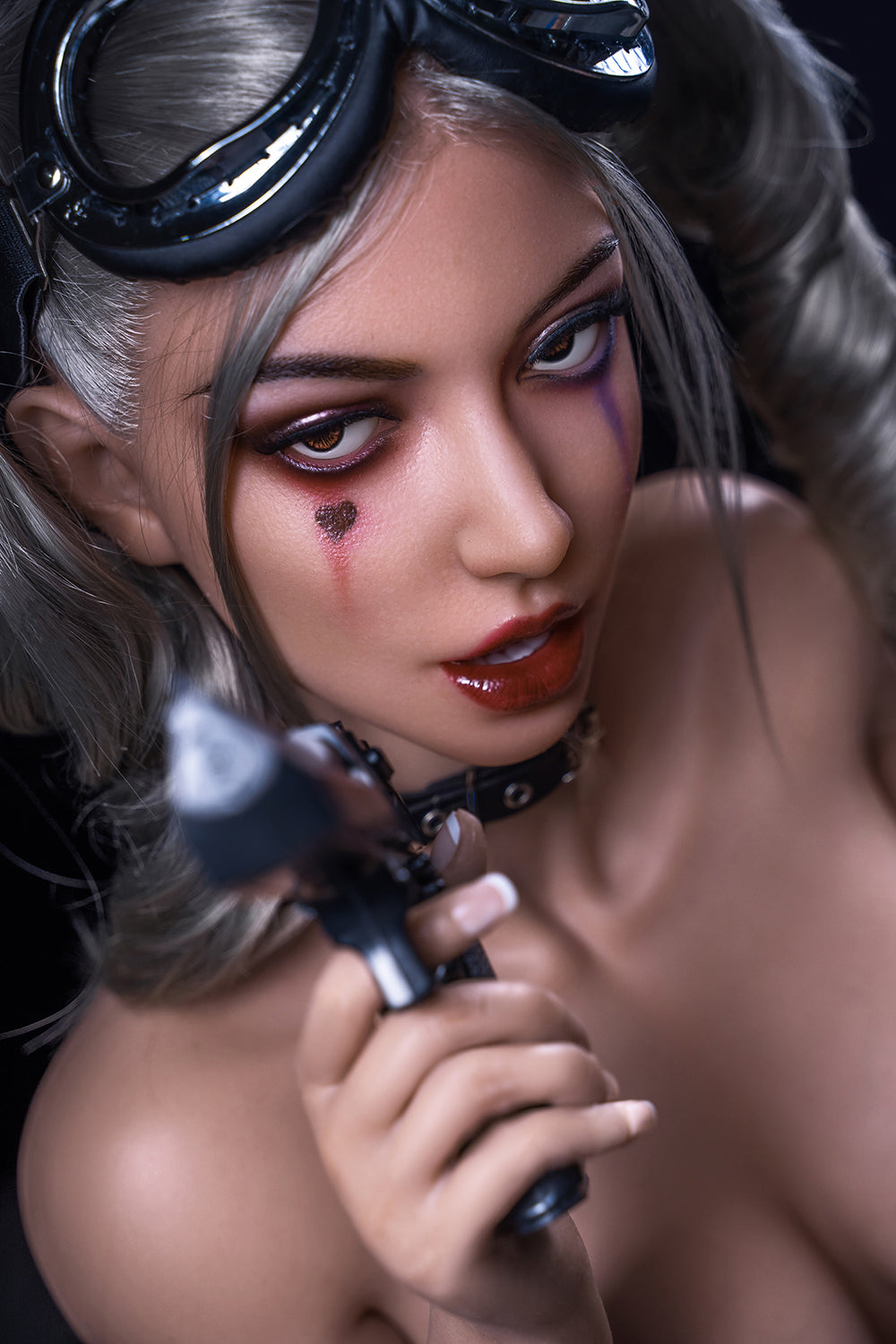 Makayla M7 Silicone Sex Doll ROS Head Love Doll Movable Jaw Head Only