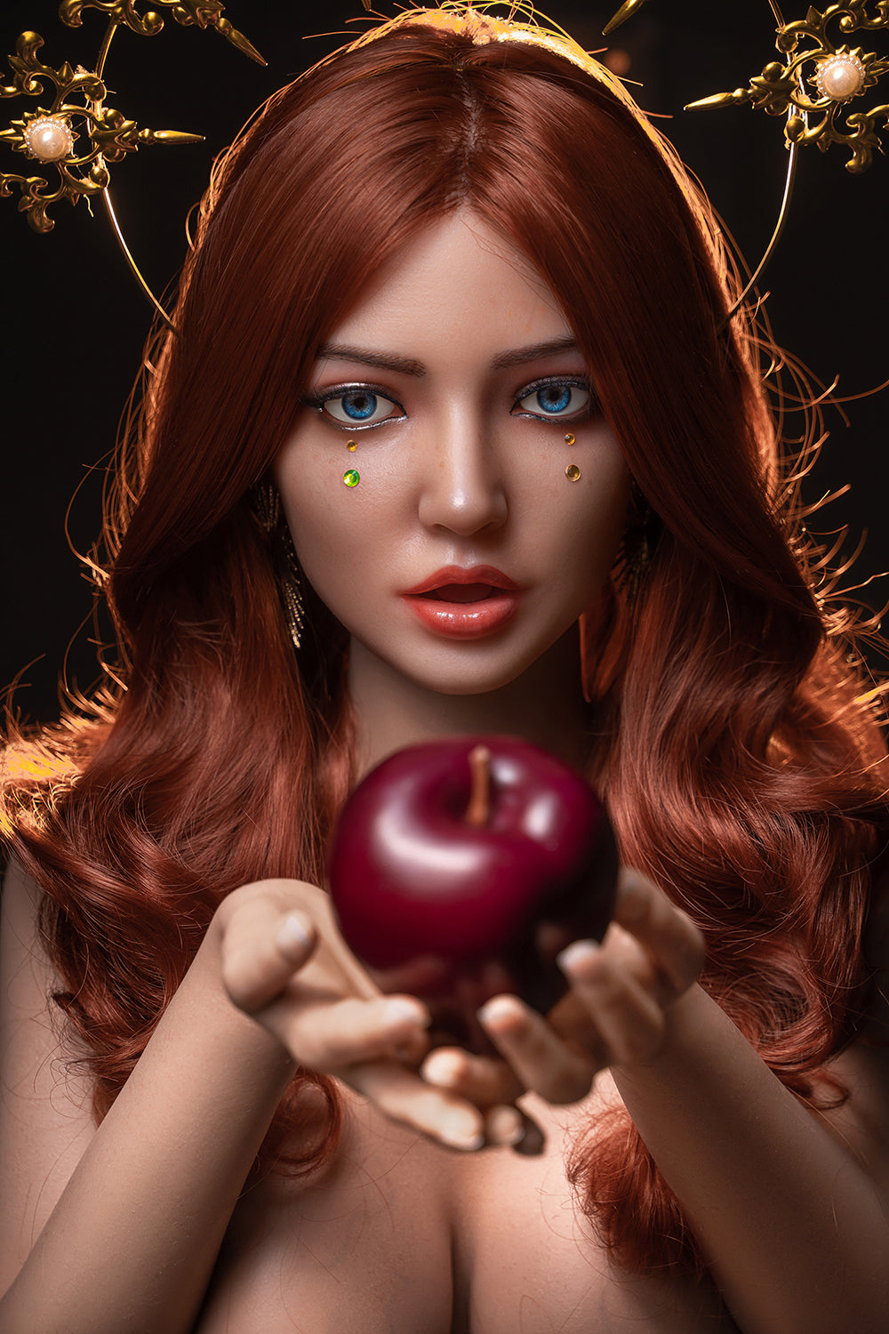 Dominique M9 Silicone Sex Doll Head Blowjob Love Doll Head Only