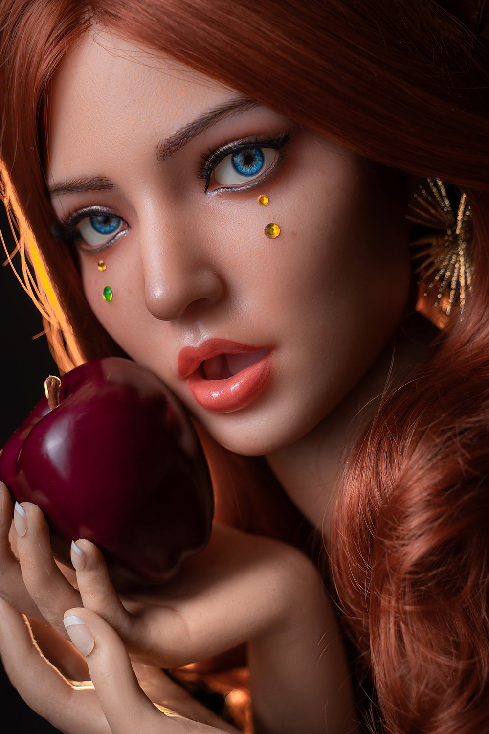 Dominique M9 Silicone Sex Doll Head Blowjob Love Doll Head Only