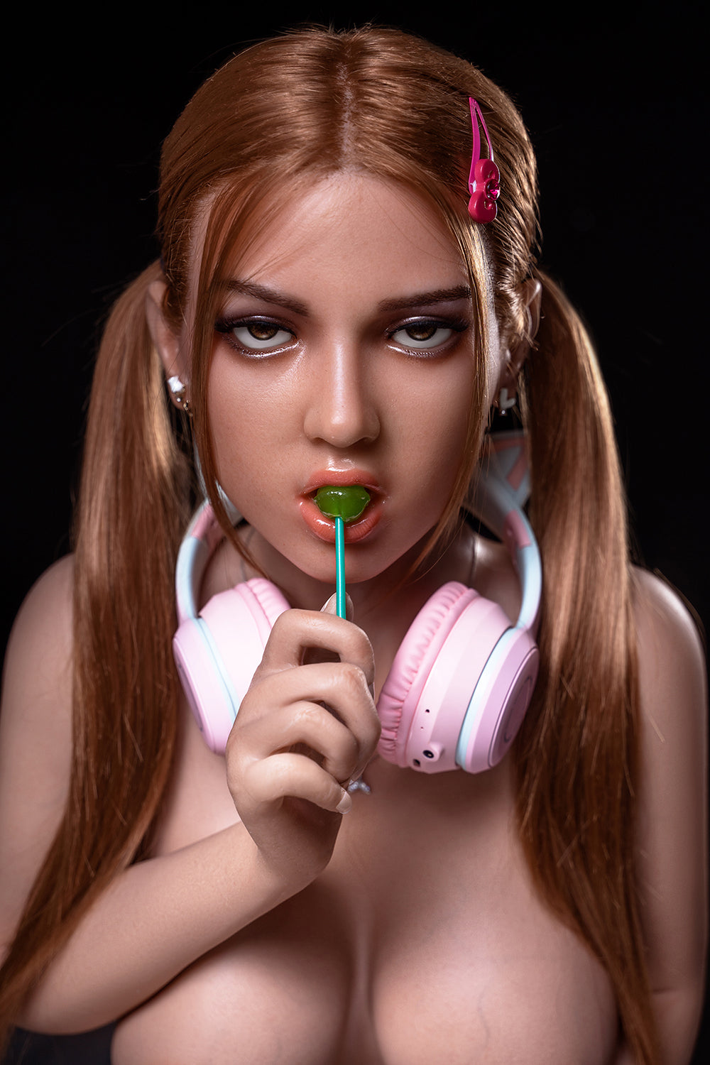 Wrenlee M6 Silicone Sex Doll ROS Head Oral Sex Love Doll Movable Jaw Head Only