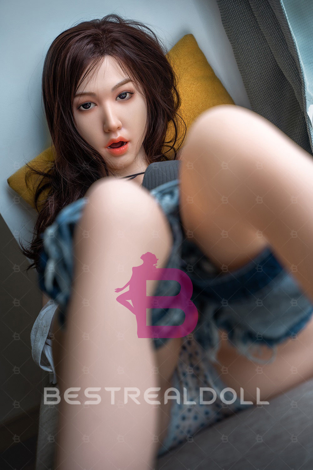 CA Stock - Thalia 160cm #545 Silicone Head Oral Sex Doll Natural Skin TPE Body Movable Jaw Adult ROS Love Doll
