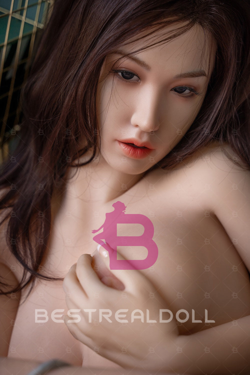 CA Stock - Thalia 160cm #545 Silicone Head Oral Sex Doll Natural Skin TPE Body Movable Jaw Adult ROS Love Doll