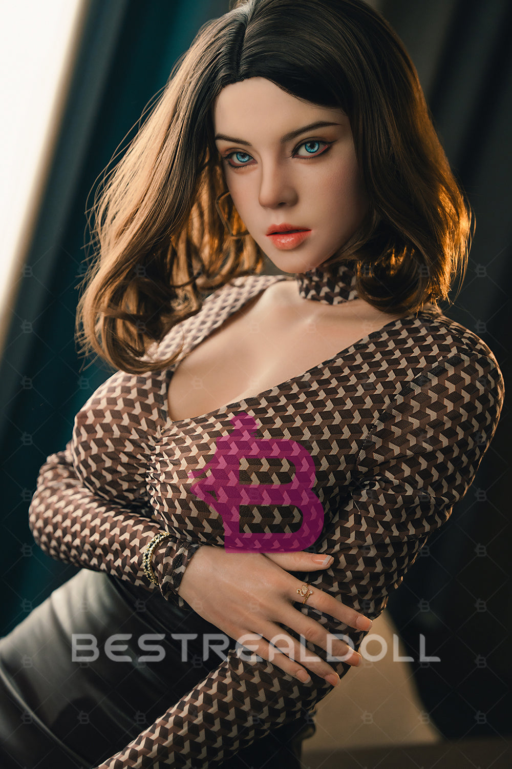 Avonlea 168cm M20 Full Silicone ROS Head Sex Doll Movable Jaw Oral Sex Adult Love Doll