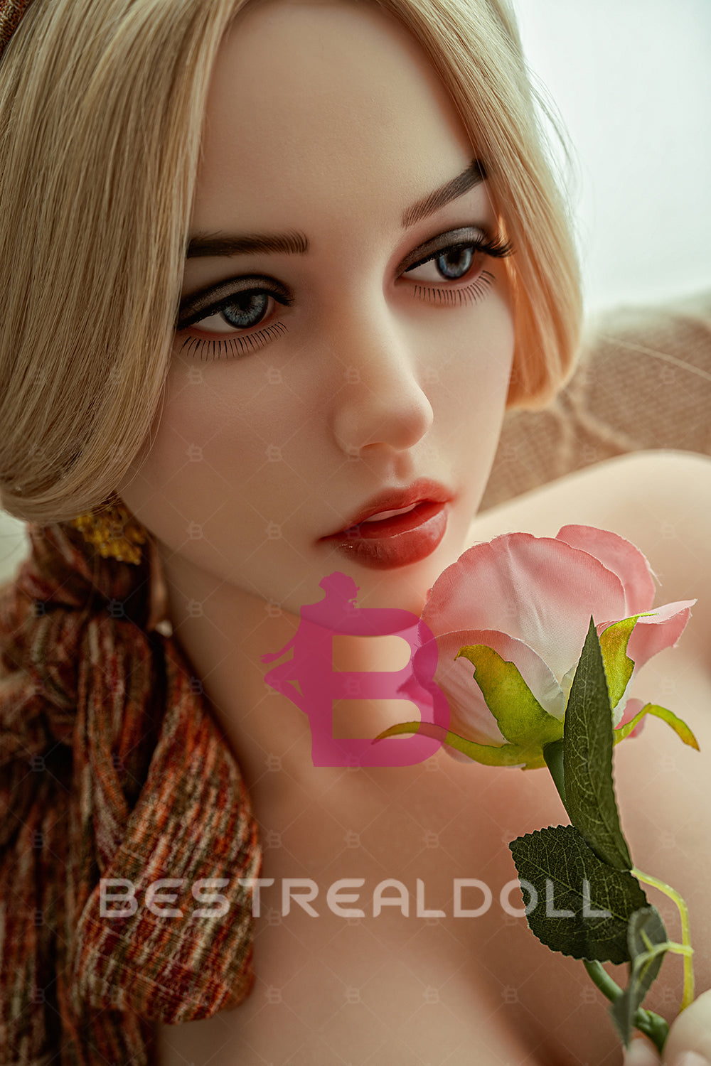 US Stock - Iskra 152cm #319 TPE Sex Doll Natural Skin Blonde Girl TPE Adult Love Doll