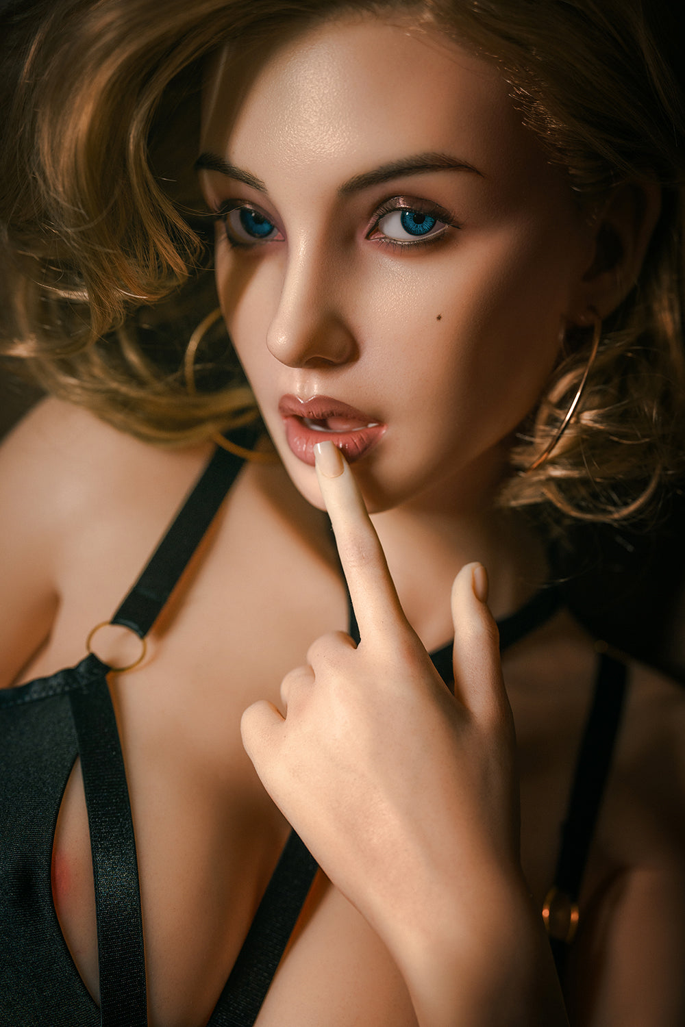 Cecilia 160cm #679-E Full Silicone Oral Sex Love Doll Realistic Hot Lady Silicone Head Movable Jaw ROS Head Sex Doll