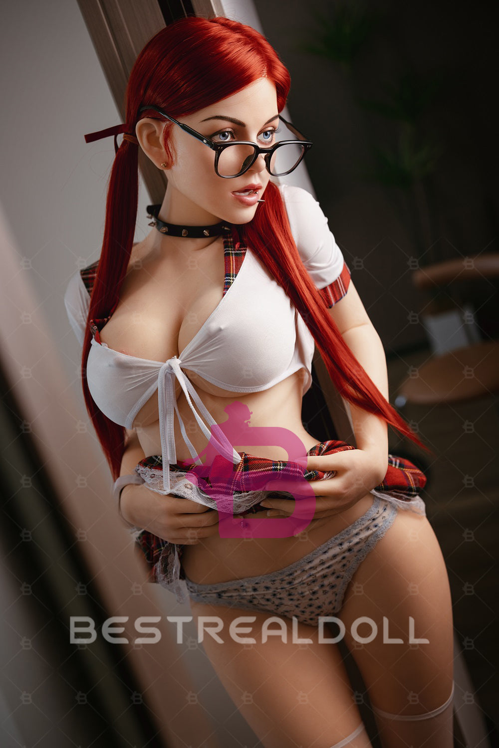 RIDMII Janice 160cm 5ft3 K15 Unique Design Silicone ROS Head Oral Sex Love Doll TPE Body Movable Jaw Adult Sex Doll