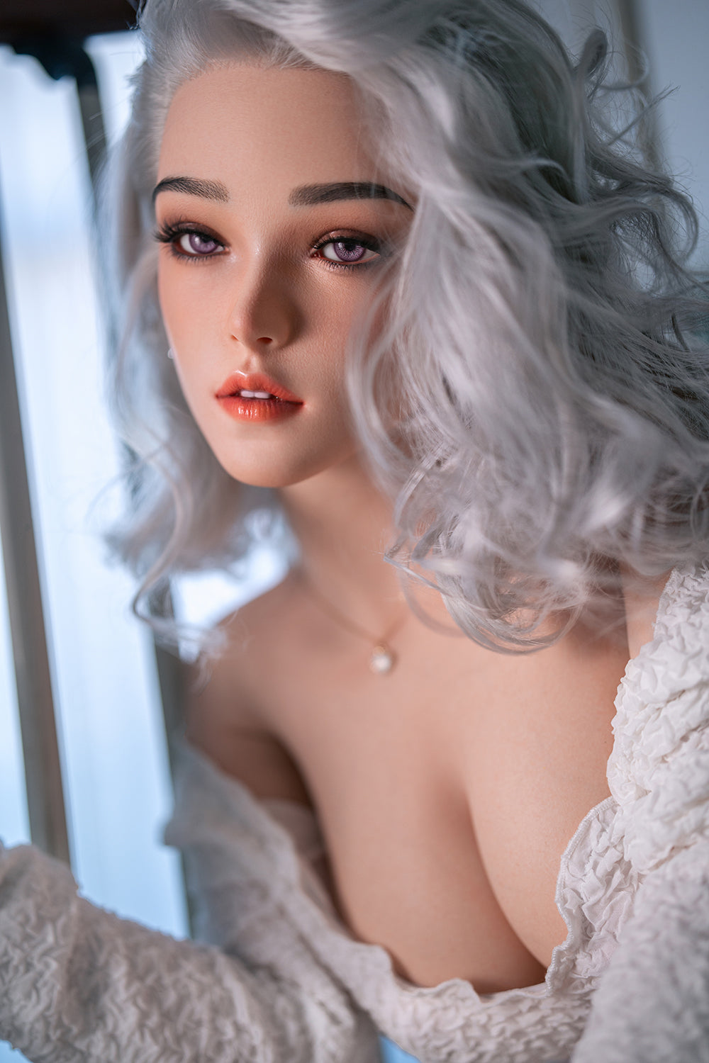 US Stock - RIDMII Arin 164cm K52 Unique Design Full Silicone Sex Doll Sexy Boobs Natural Skin Silicone Adult Love Doll (Free 2ND Head)