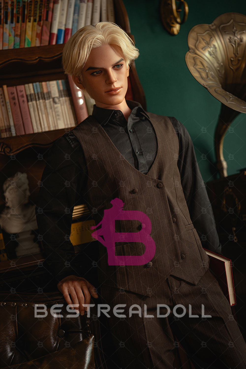 Jason 168cm Full Silicone Male Sex Doll 18cm Dildo with Automatic Function Adult Male Love Doll