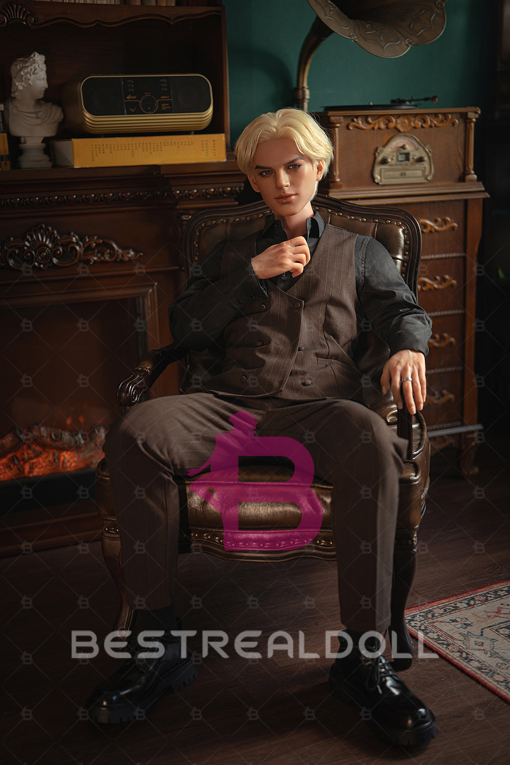 Jason 168cm Full Silicone Male Sex Doll 18cm Dildo with Automatic Function Adult Male Love Doll