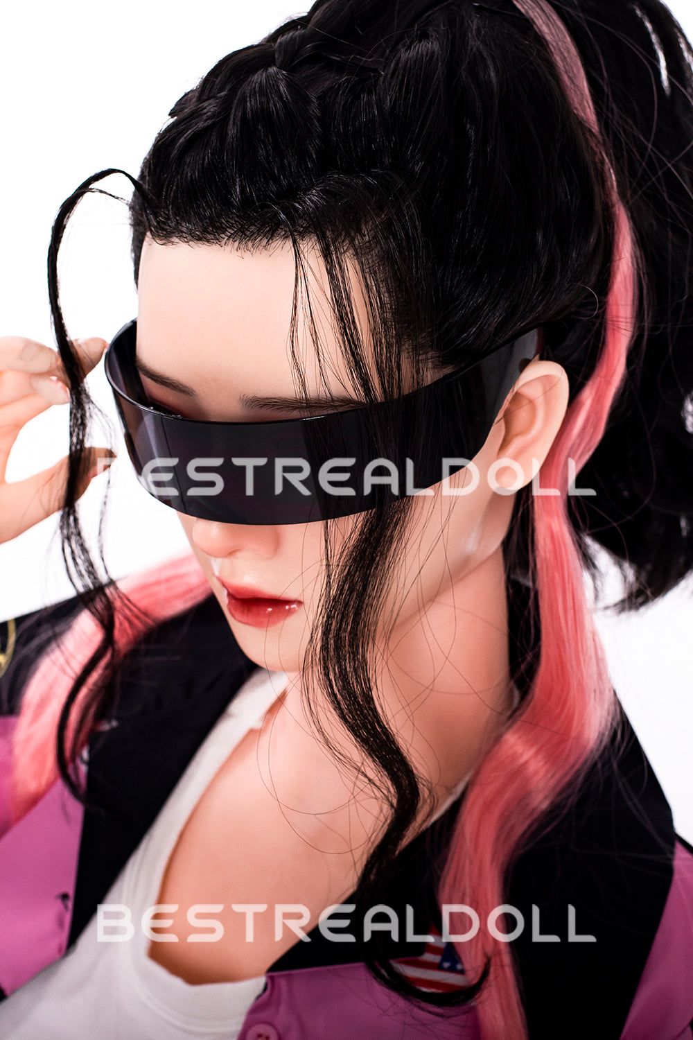 RIDMII 163cm Unique Design Muncey Plus Silicone Head App-Controlled Sex Doll TPE Body Medium Boobs Love Doll