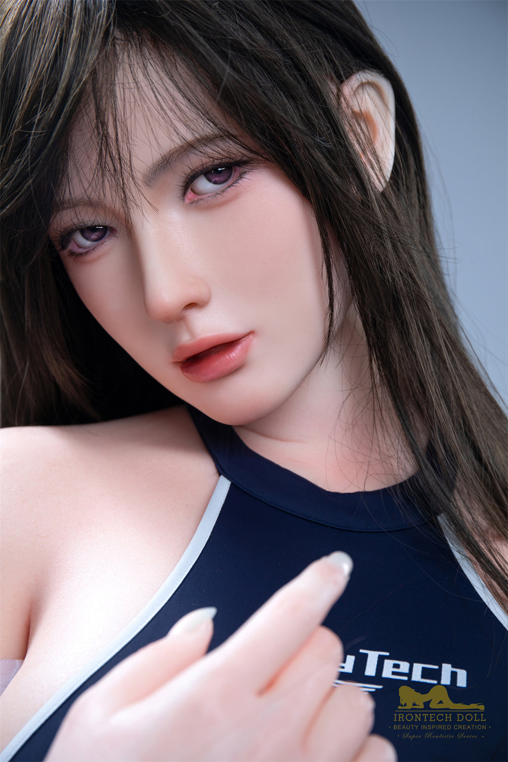 EU Stock - Irontechdoll Kayden Plus 164cm S1 Full Silicone Adult Love Doll Natural Skin Silicone Sex Doll