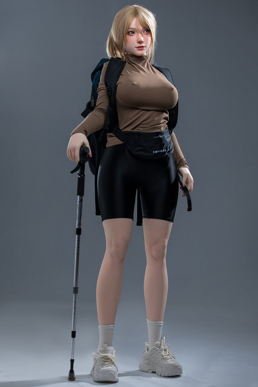 EU Stock - Irontechdoll Lennon Plus 165cm S32 Big Boobs Full Silicone Sex Doll Natural Skin Adult Sex Love Doll