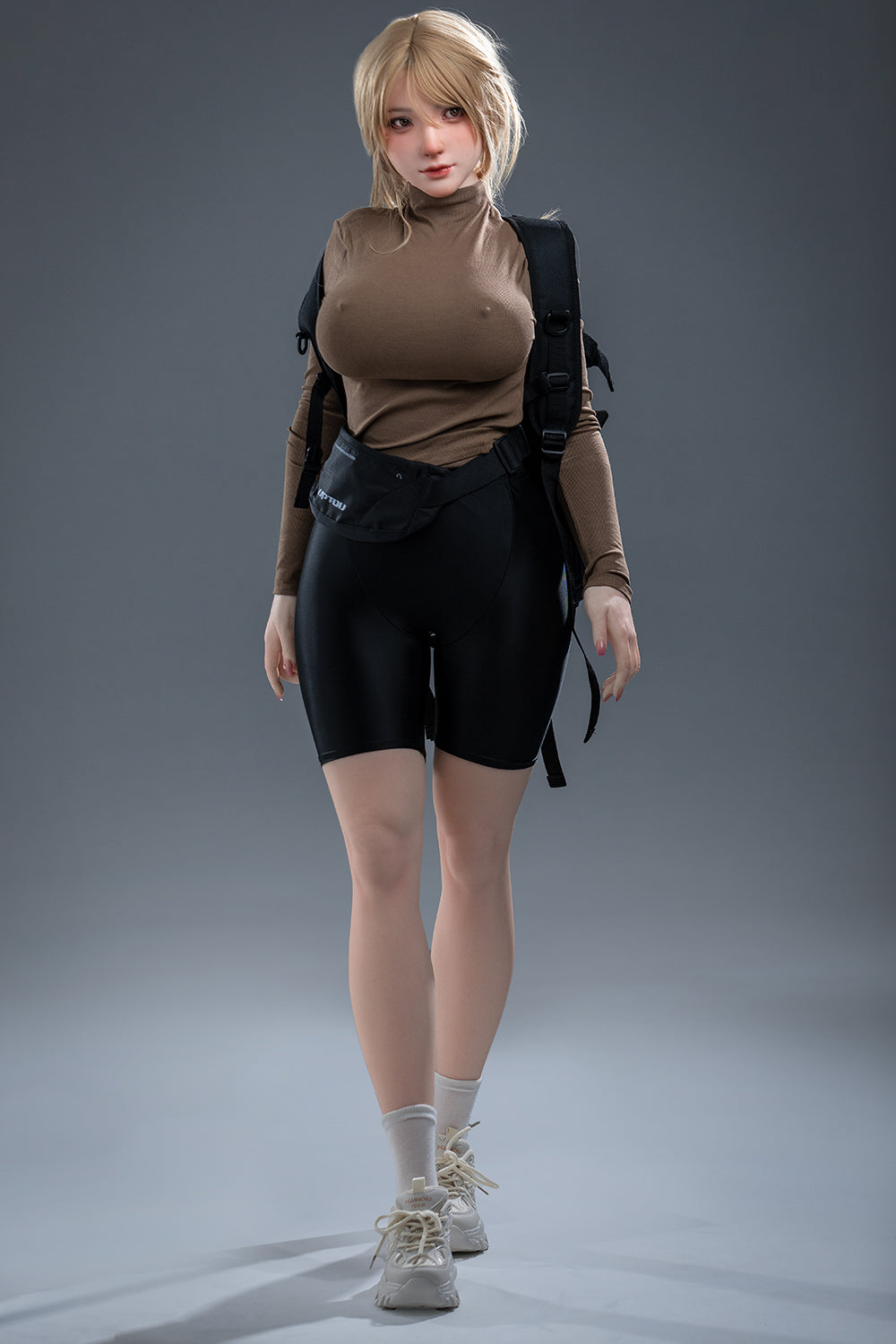 EU Stock - Irontechdoll Lennon Plus 165cm S32 Big Boobs Full Silicone Sex Doll Natural Skin Adult Sex Love Doll
