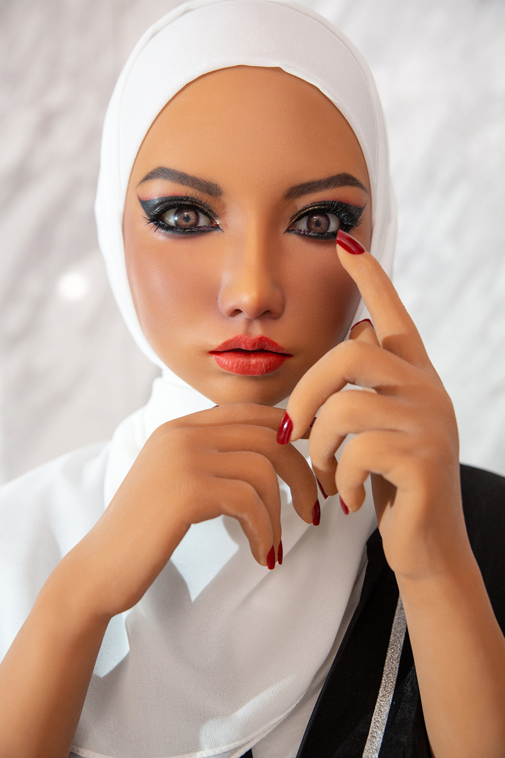 US Stock - Climax Fukada 160cm Silicone ROS Head Movable Jaw Tannd Skin TPE Body Adult Love Doll