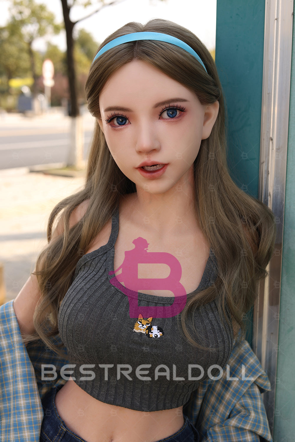 US Stock -Tindra 150cm K171 Full Silicone Jelly Breasts ROS Sex Doll Movable Jaw Silicone Adult Love Doll