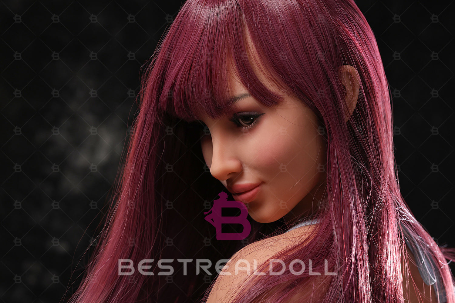 EU Stock - Zadie 158cm AL159 TPE Sex Doll Tanned Skin Big Boobs Purple Hair Adult TPE Love Doll
