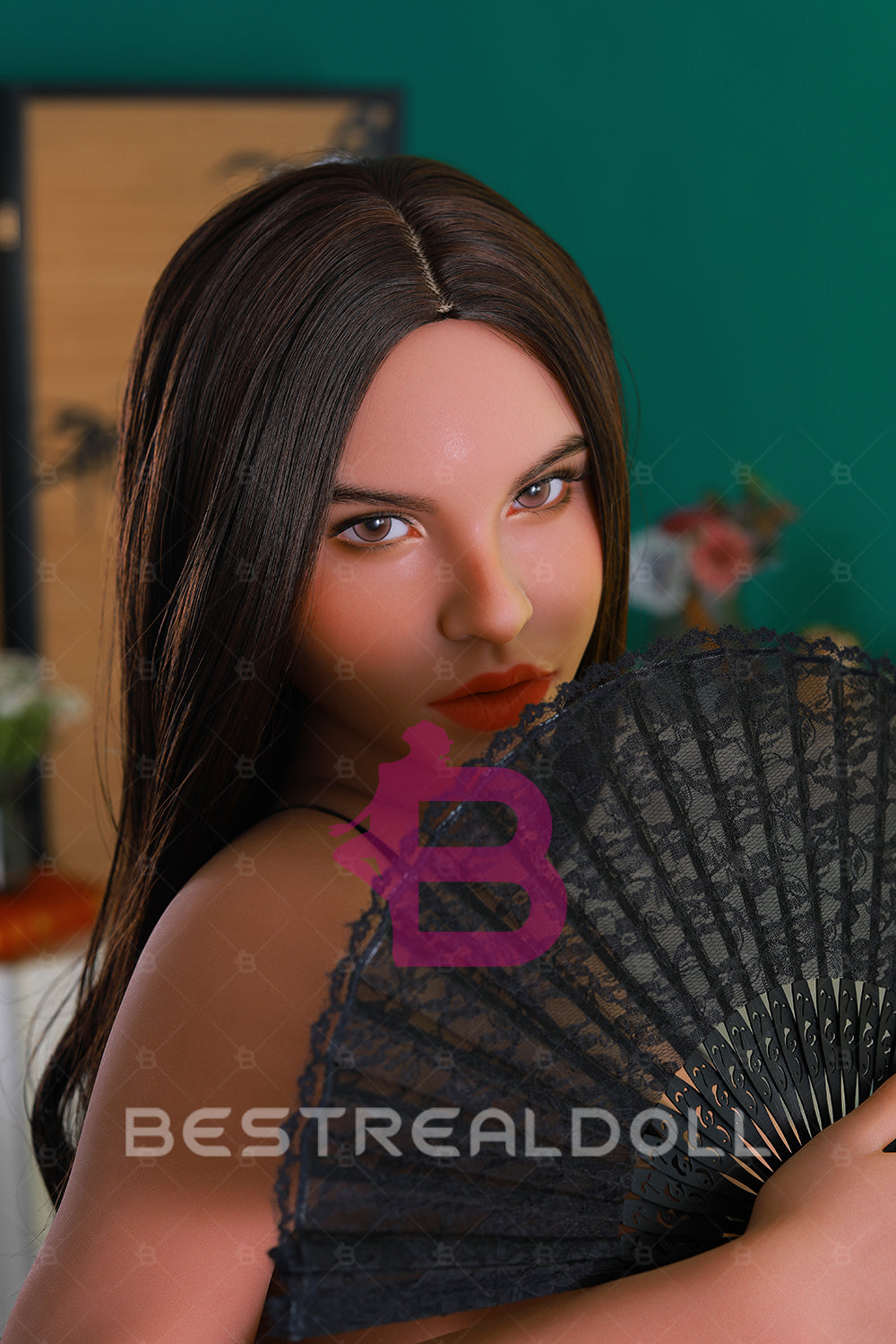 US Stock - RIDMII Abella Unique Design 166cm #864E Silicone ROS Head Sex Doll Movable Jaw TPE Body Oral Sex Adult Love Doll