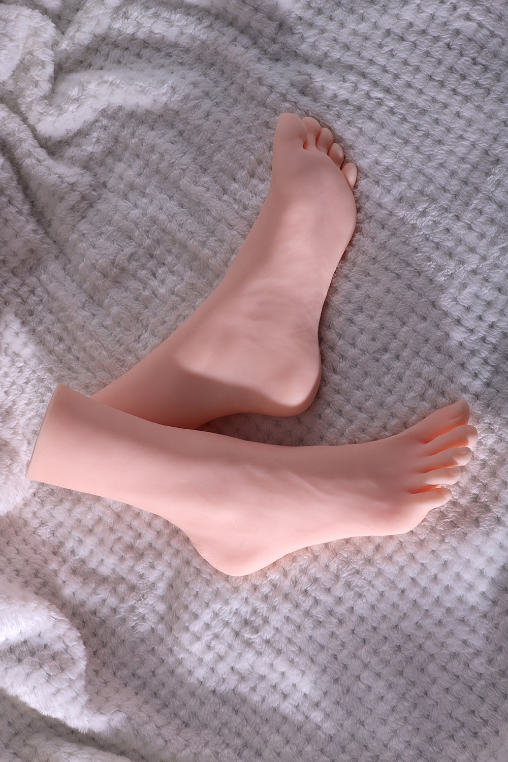 US Stock - Foot Fetish Toy Realistic TPE Foot Fetishism Adult Sex Toy without Vagina
